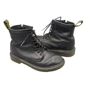 Dr. Martens 1460 Leather Boots Kids 3 Black Alt Grunge Classic Punk Streetwear